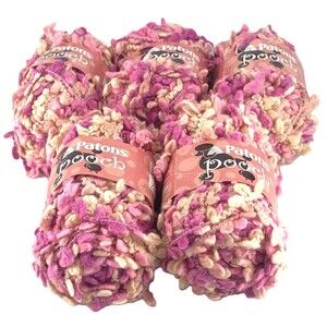 Patons Pooch  -Spring Blush - Bulky Yarn VTG - 70g - Price is per skein